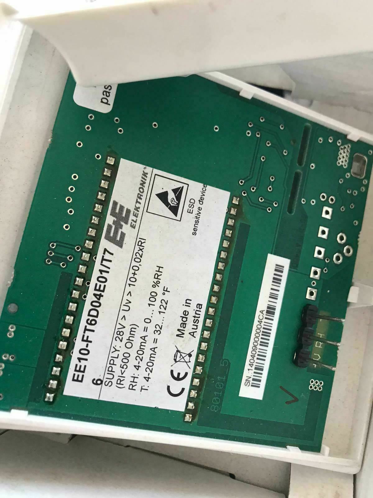 E+E ELEKTRONIK HUMIDITY TEMPERATURE TRANSMITTER EE10-FT6D04E01 / T76 Q34022