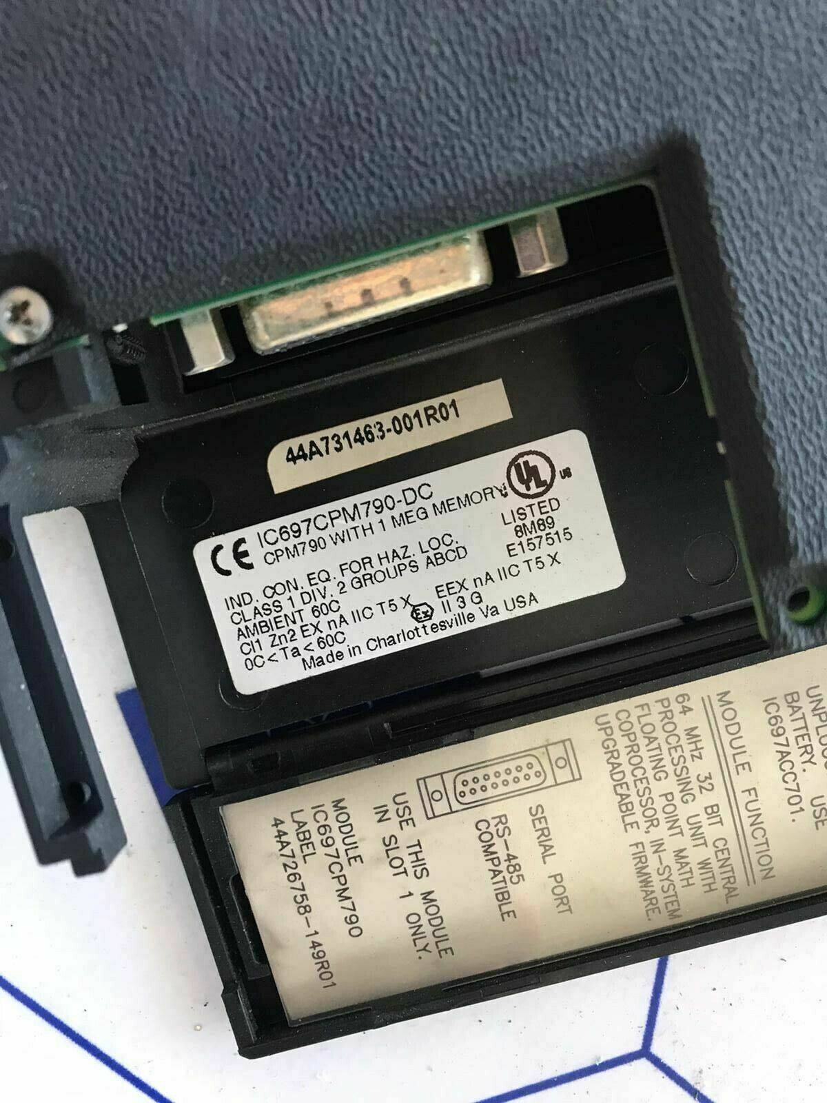 GE FANUC IC697CPM790-DC ic697cpm790-dc Central Processing Unit