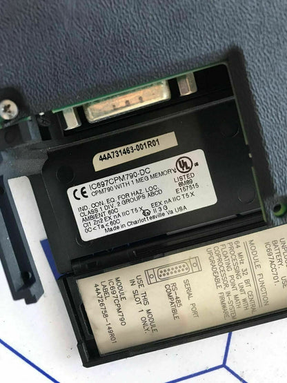 GE FANUC IC697CPM790-DC ic697cpm790-dc Central Processing Unit
