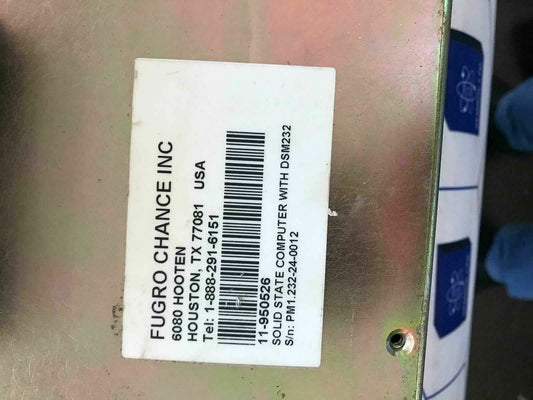 Fugro Chance inc solid state computer Skyfix 8200xp with dsm232 Fast Shipping