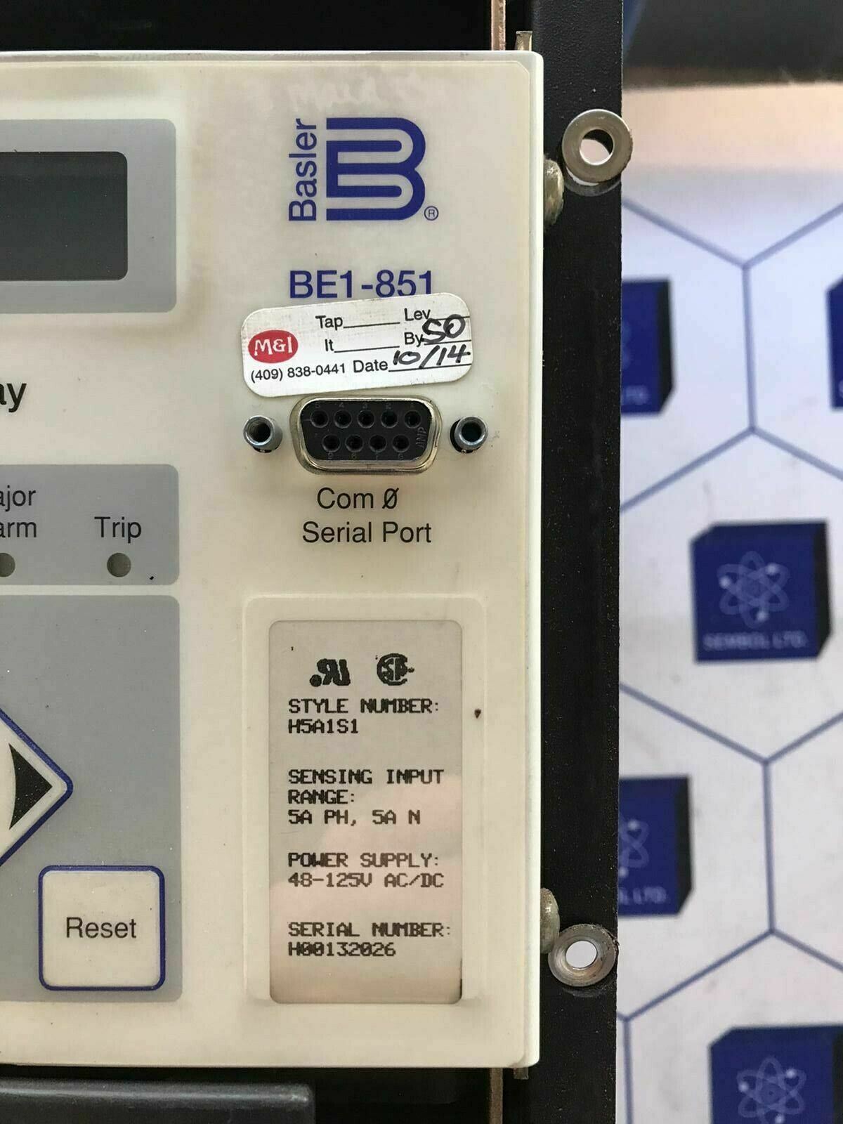 BASLER ELECTRIC BE1-851 OverCurrent Relay Fast Shipping