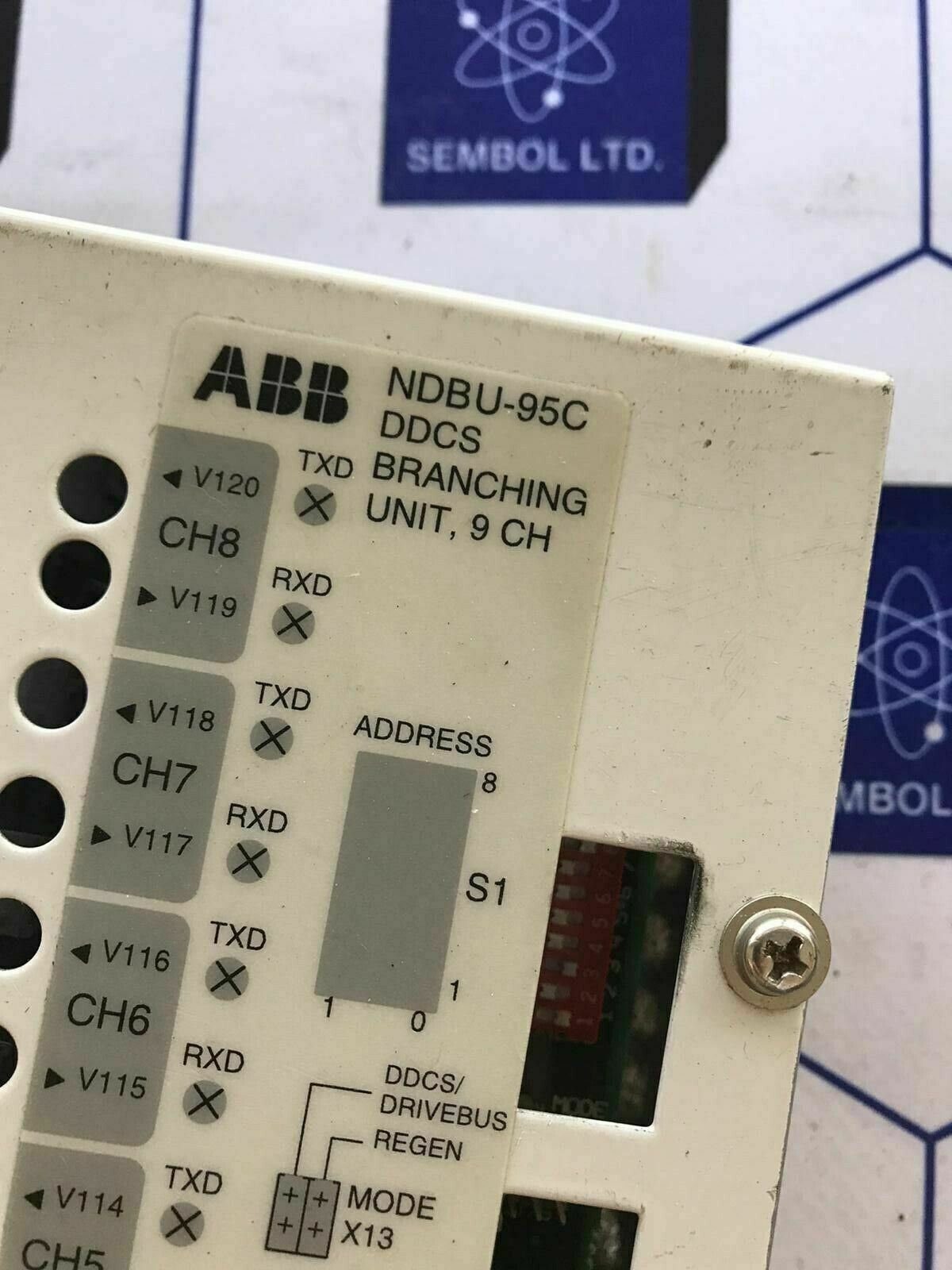 ABB NDBU-95C DDCS BRANCHING UNIT 64008366D Fast Shipping