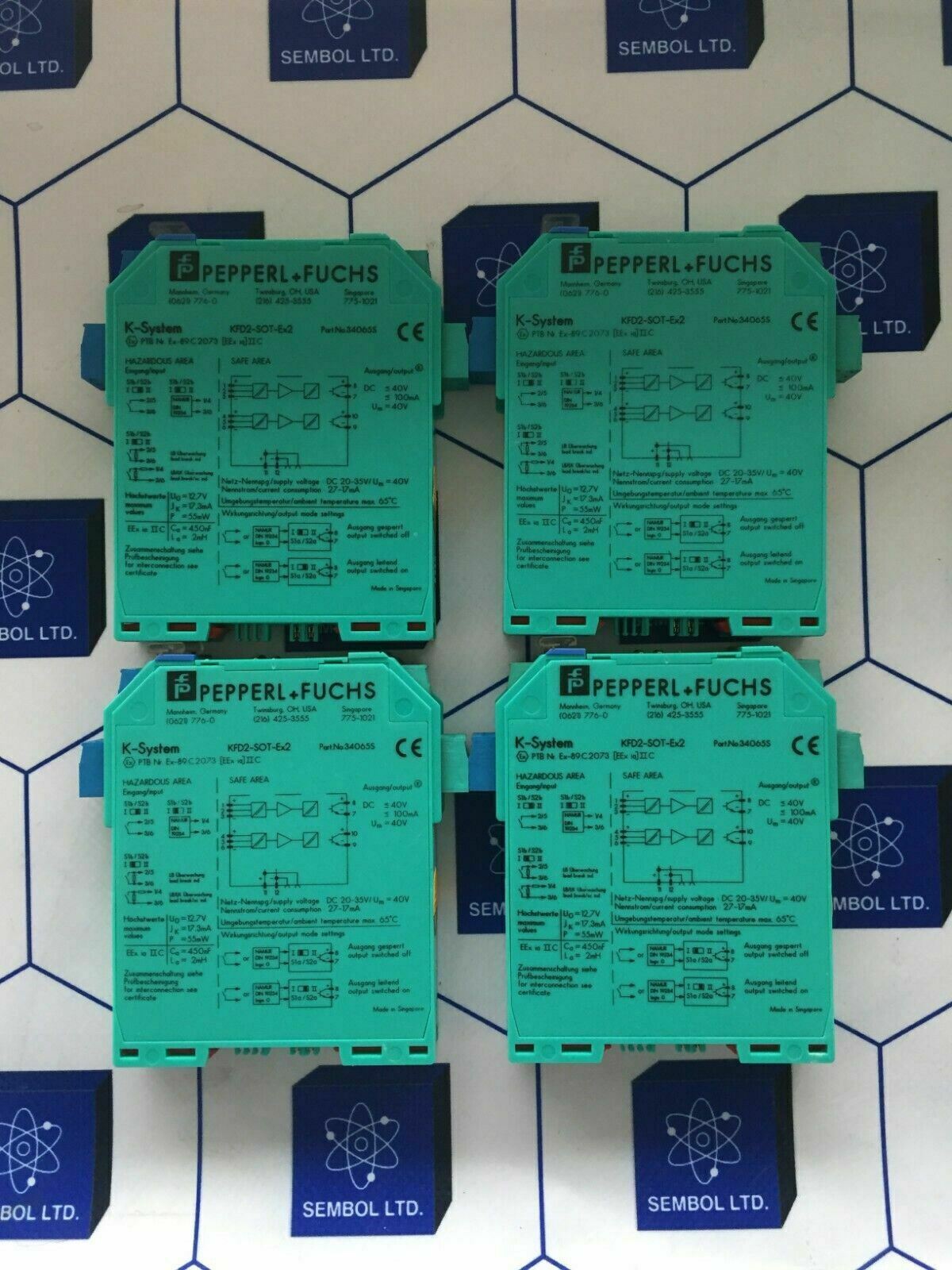 PEPPERL +FUCHS K-SYSTEM KFD2-SOT-Ex2