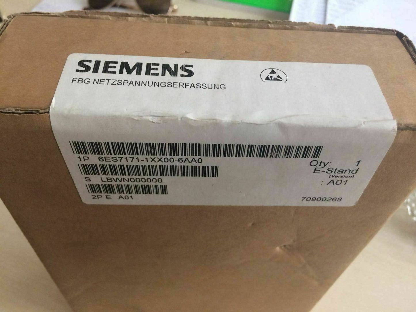 Siemens 6ES71711XX006AA0 Industrial Control System 6ES7171-1XX00-6AA0