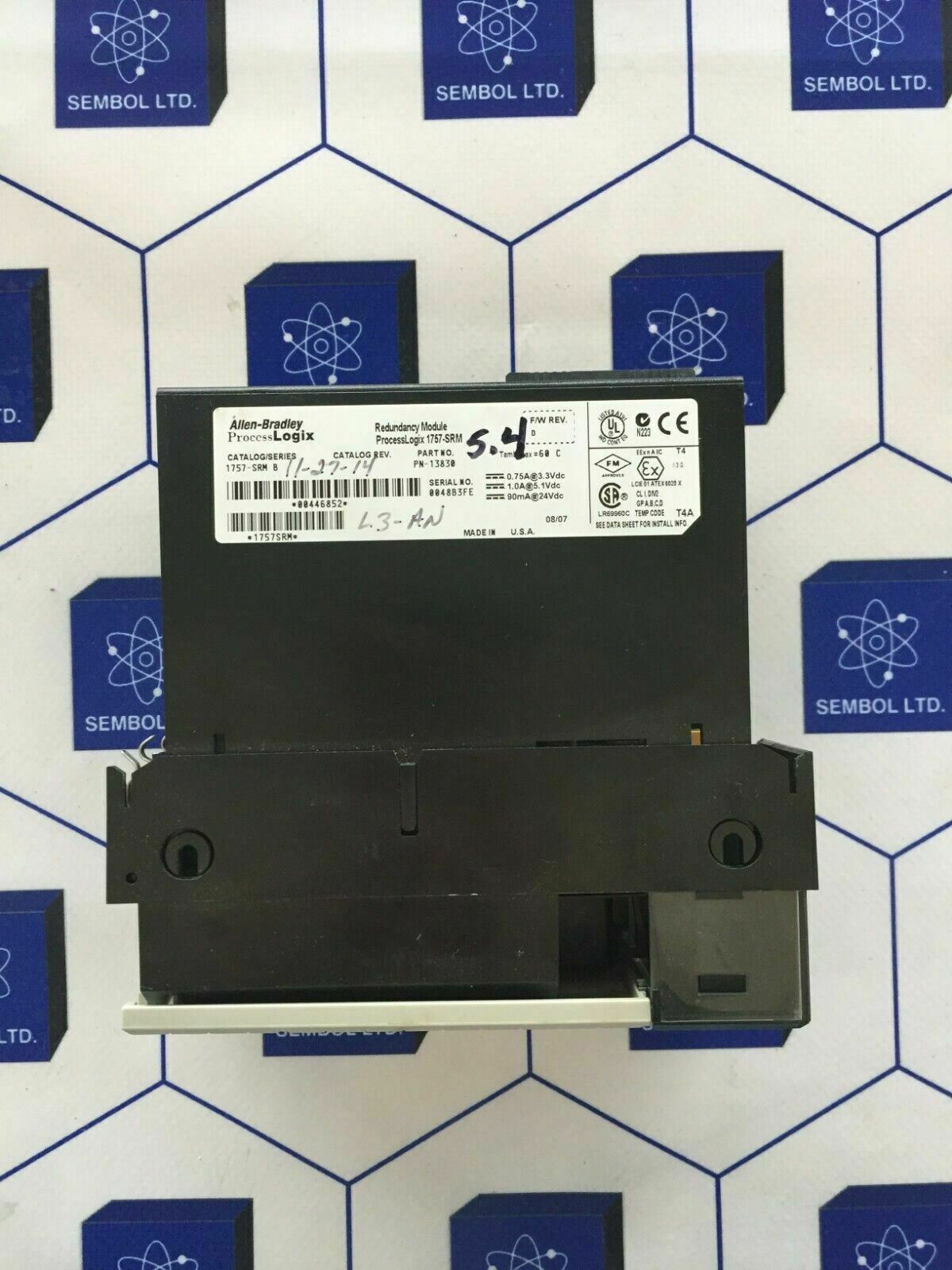 Allen Bradley 1757-SRM /B ProcessLogix & ControlLogix System Redundancy Module