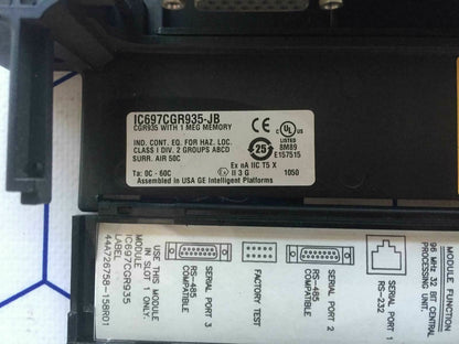 GE FANUC IC697CGR935-JB PROCESSOR UNIT