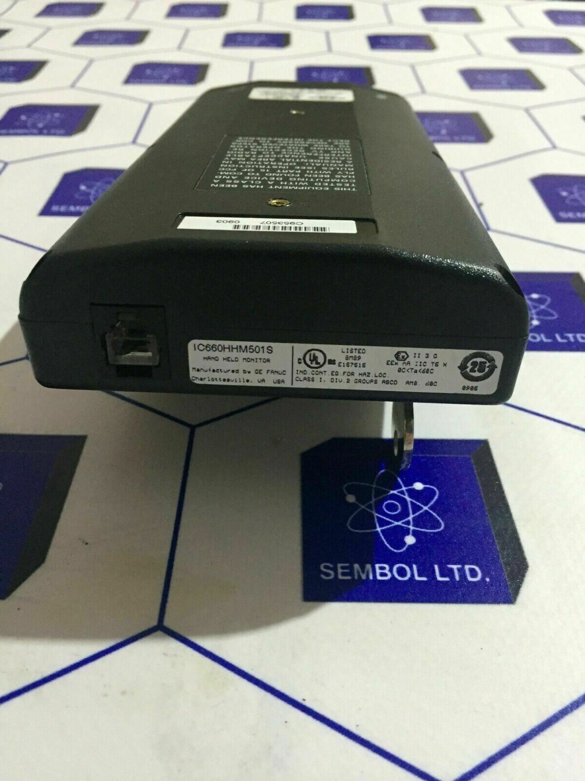 GE-Fanuc IC660HHM501S Hand Held Monitor