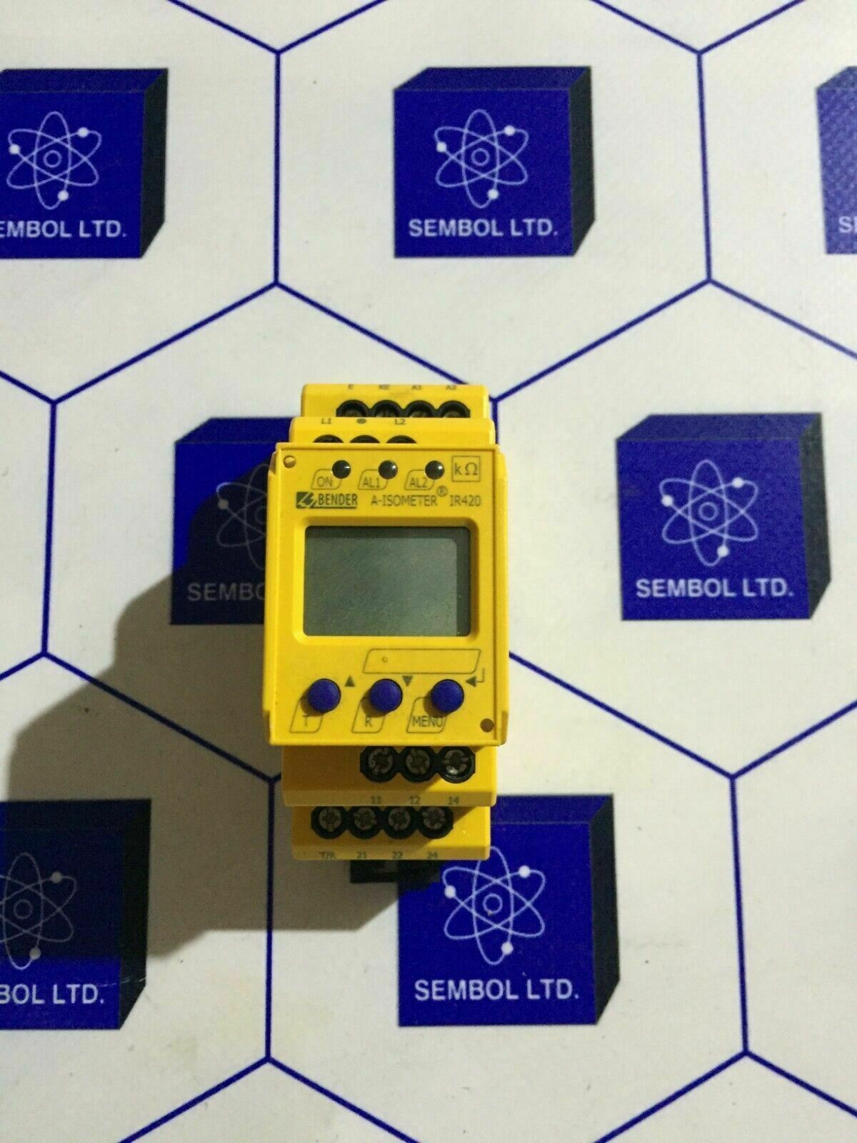 BENDER IR420-D4-1 insulation monitoring device