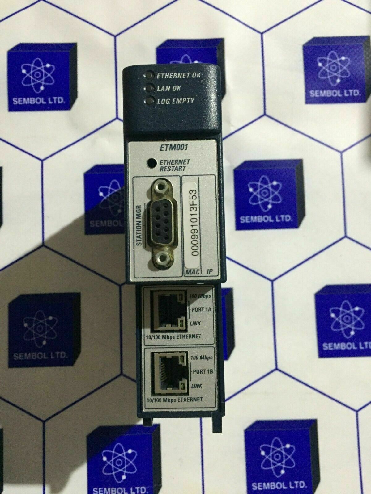 GE FANUC , IC695ETM001-CD ETHERNET MODULE