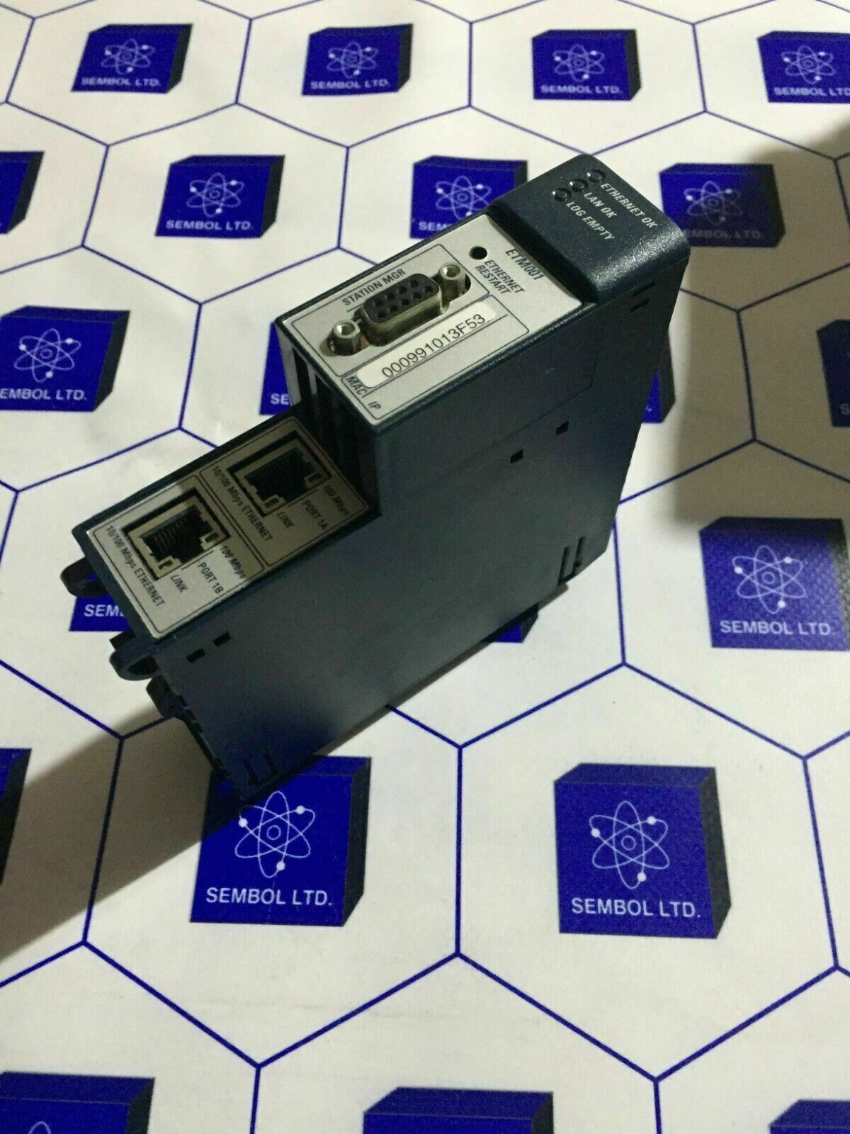 GE FANUC , IC695ETM001-CD ETHERNET MODULE