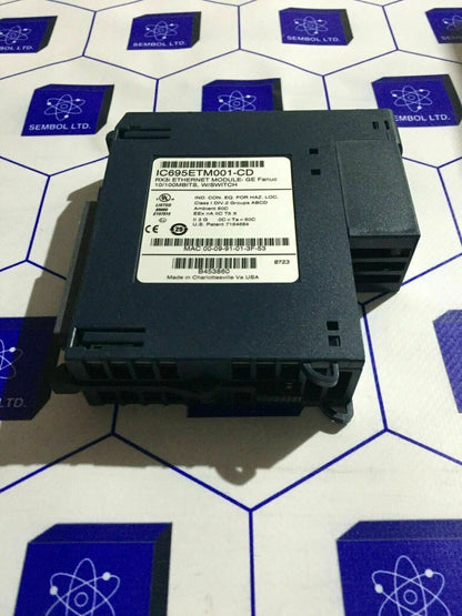 GE FANUC , IC695ETM001-CD ETHERNET MODULE