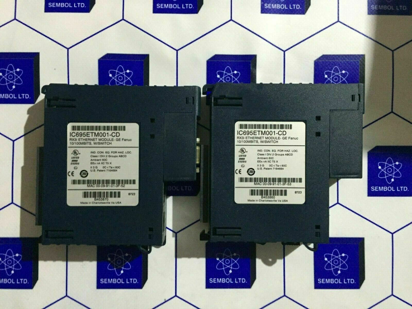 GE FANUC , IC695ETM001-CD ETHERNET MODULE