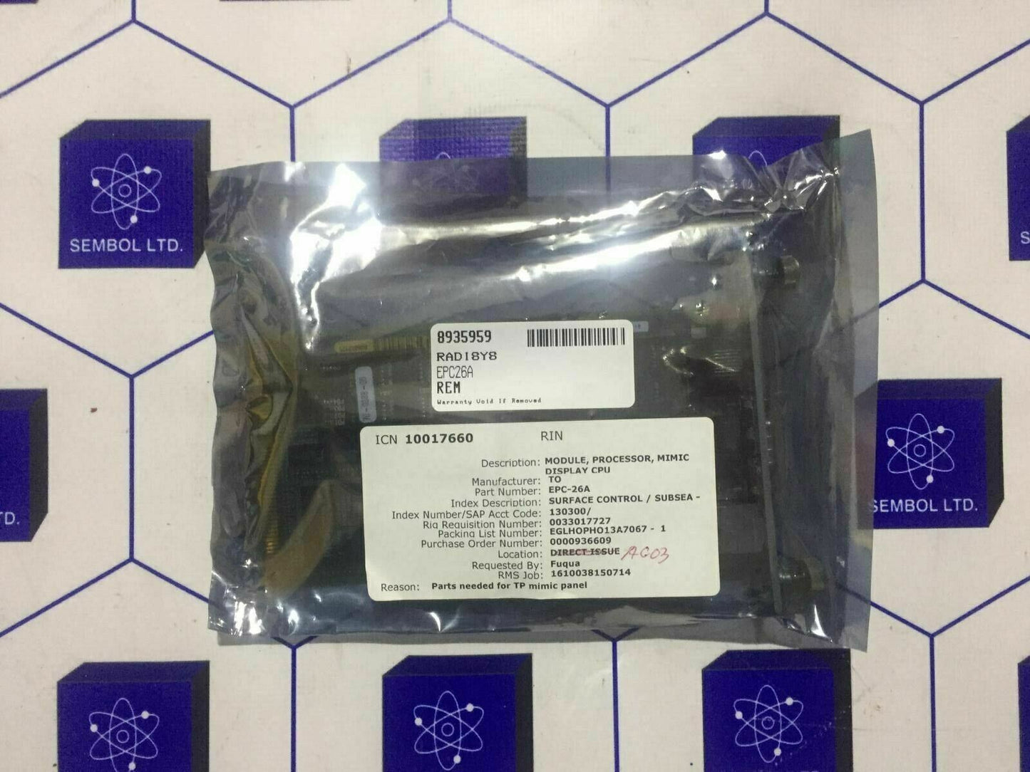 RADISYS EPC-26A / EPC26A