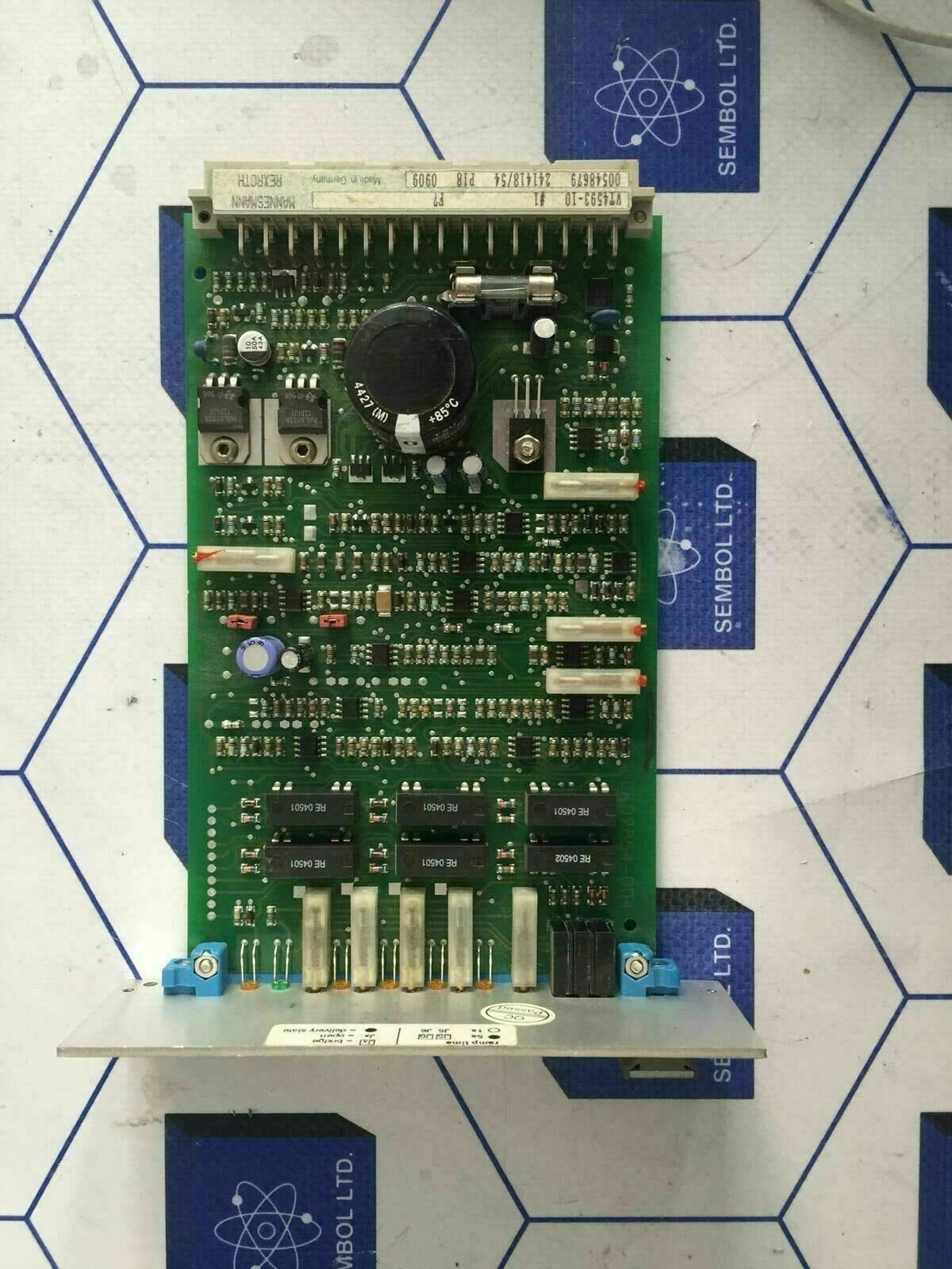 BOSCH MANNESMANN REXROTH VT4593-10 Valve Amplifier Board