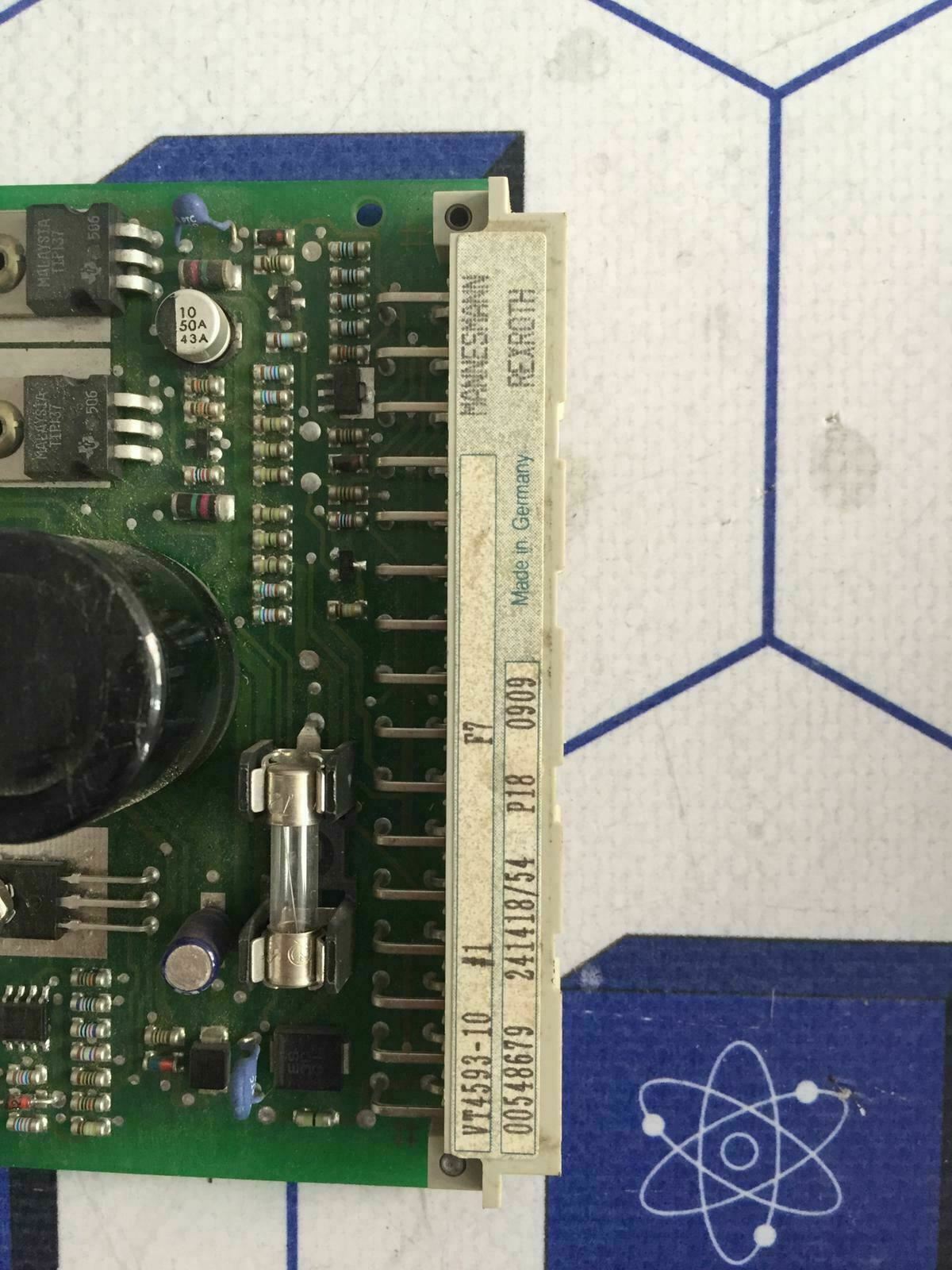 BOSCH MANNESMANN REXROTH VT4593-10 Valve Amplifier Board