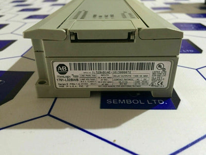 Allen Bardley Micrologix 1761-L32BWB series E