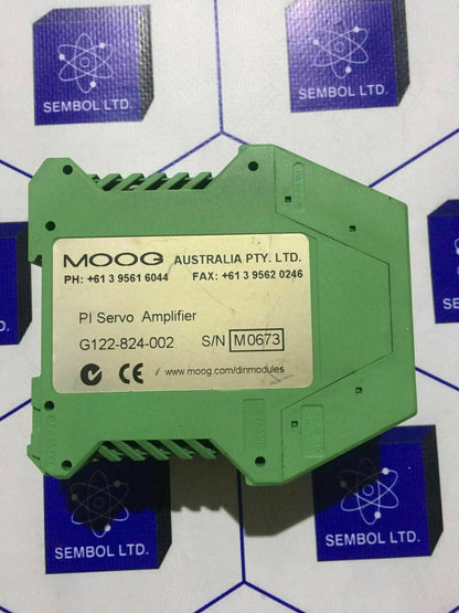 Moog g122-824-002 pi servo amplifier