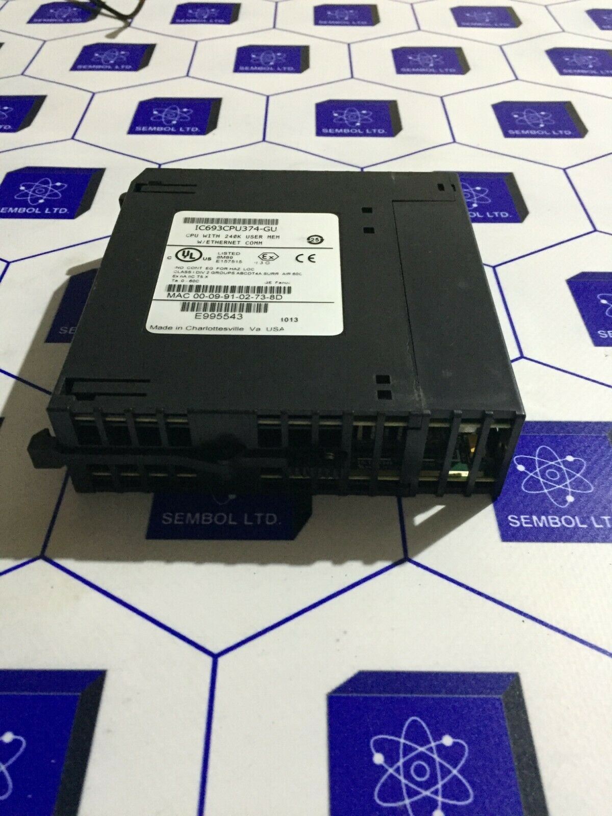 GE Fanuc CPU 374 PLUS IC693CPU374-GU 240K CPU Module