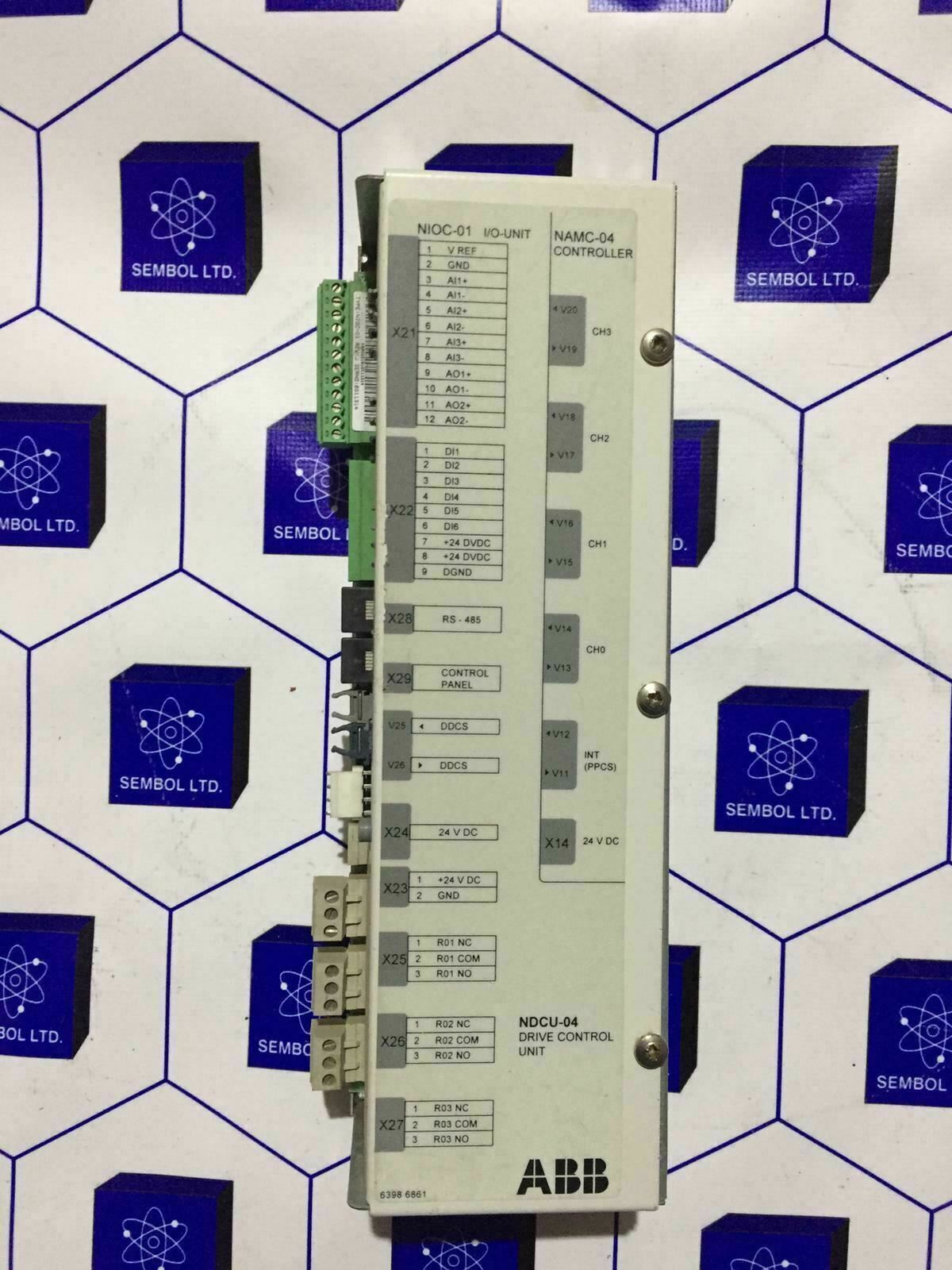 ABB NIOC-01 NAMC-04  Drive control unit 3BSE005735R1