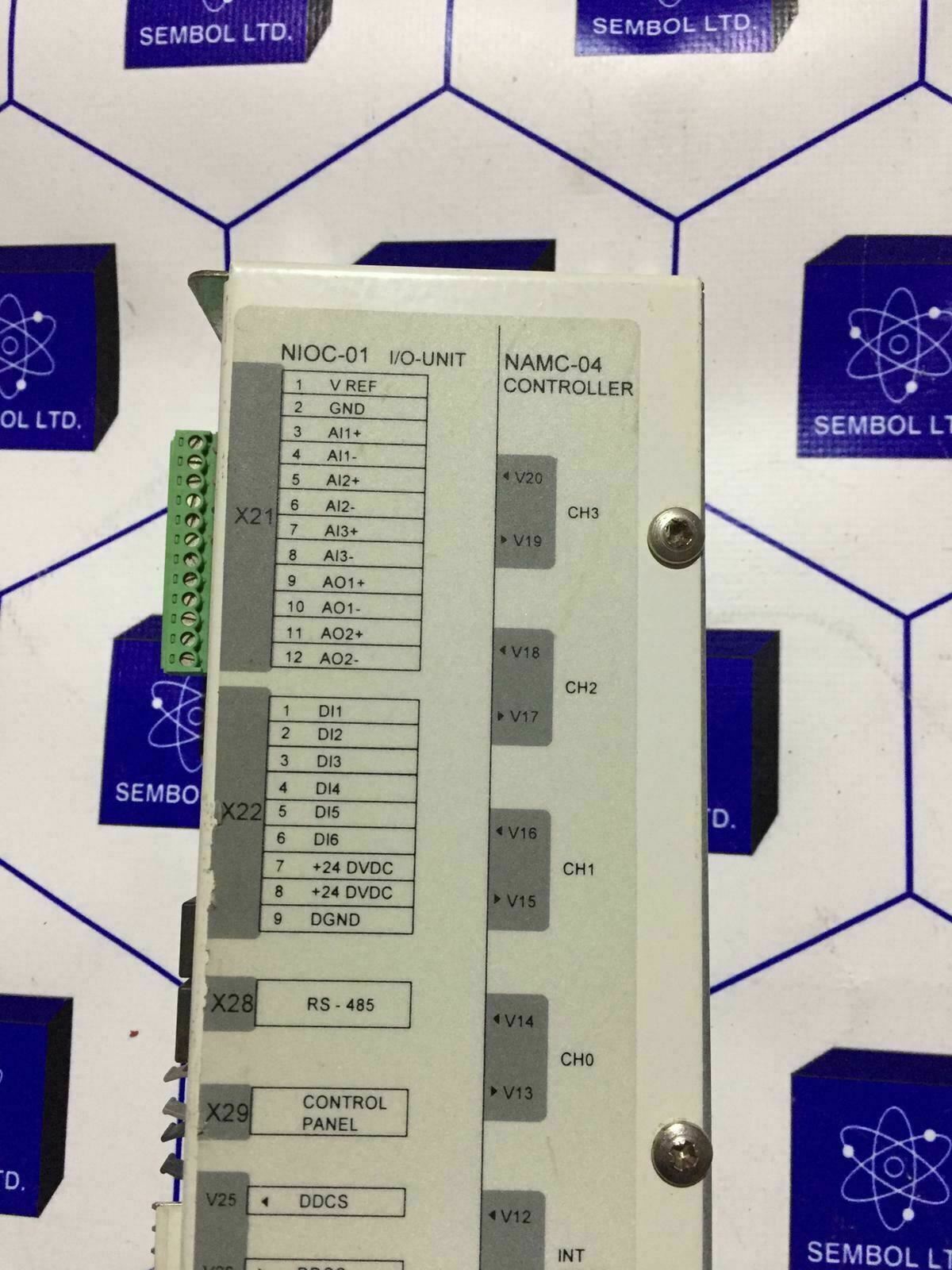 ABB NIOC-01 NAMC-04  Drive control unit 3BSE005735R1
