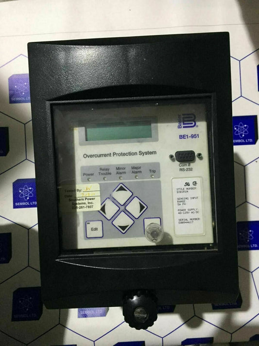 Basler BE1-951 Overcurrent Protection System D3B1R1N