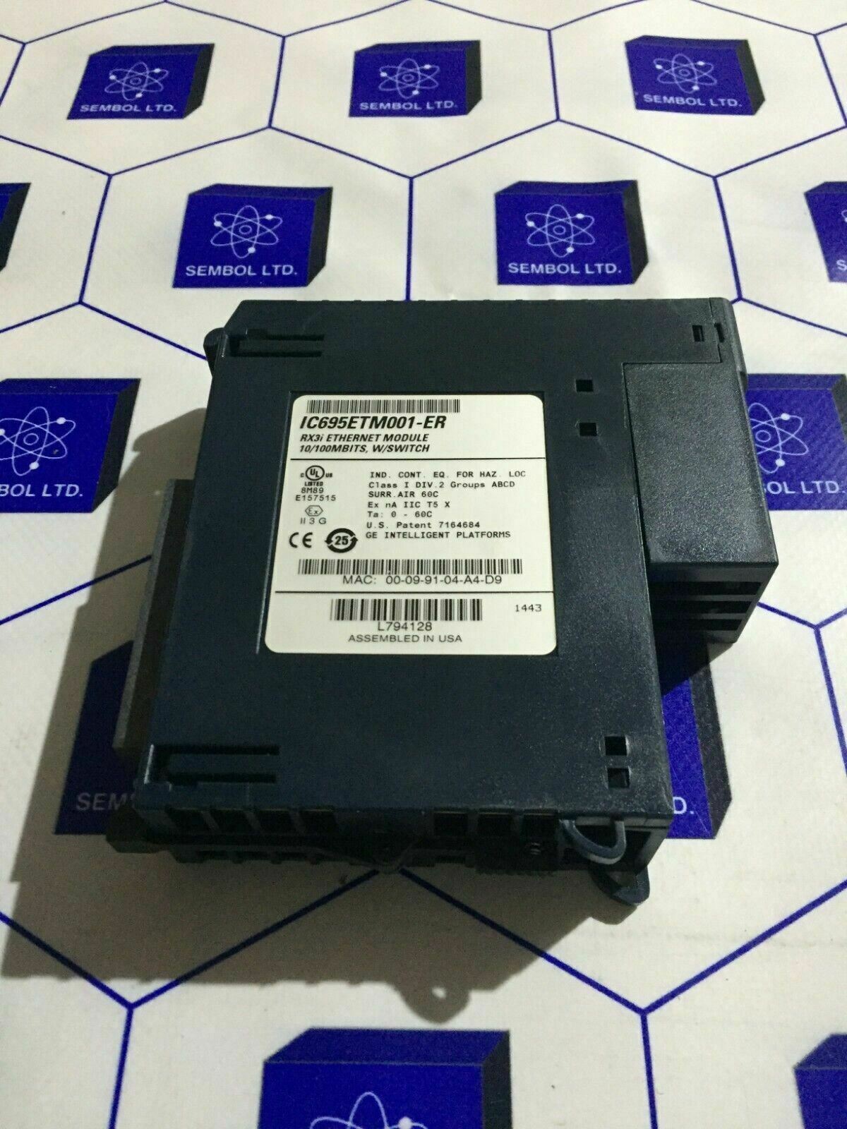 ETM001 IC695ETM001-ER RX3i Ethernet Module