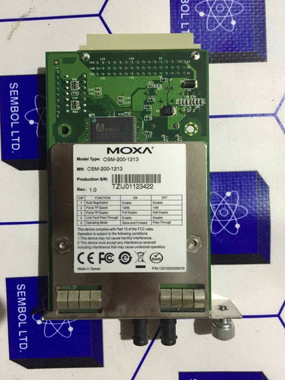 Moxa CSM-200-1213  media converter