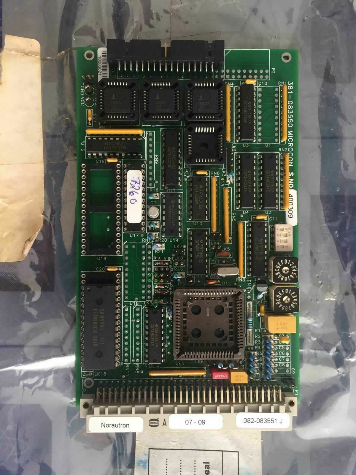 PCB MICR.CONTROL MODULE TP MUTRAN 381-083550 MICROCON