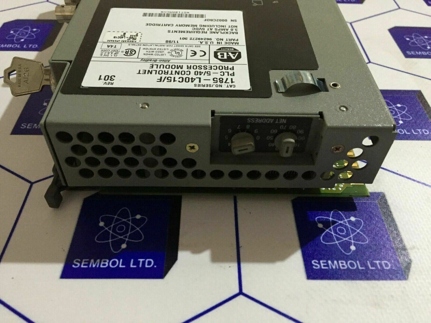 Allen Bradley 1785-L40C15 /F Rev 301