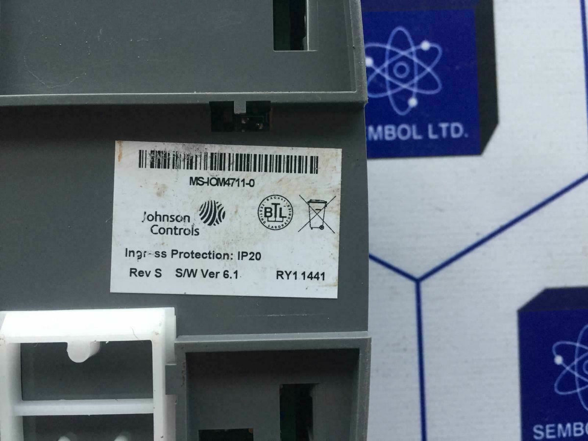 Johnson Controls MSIOM47110 Metasys Controller