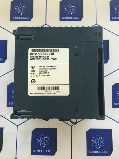 Ge Fanuc IC695CPU310-EM 300 MHZ CPU WİTH TWO SERİAL PORTS