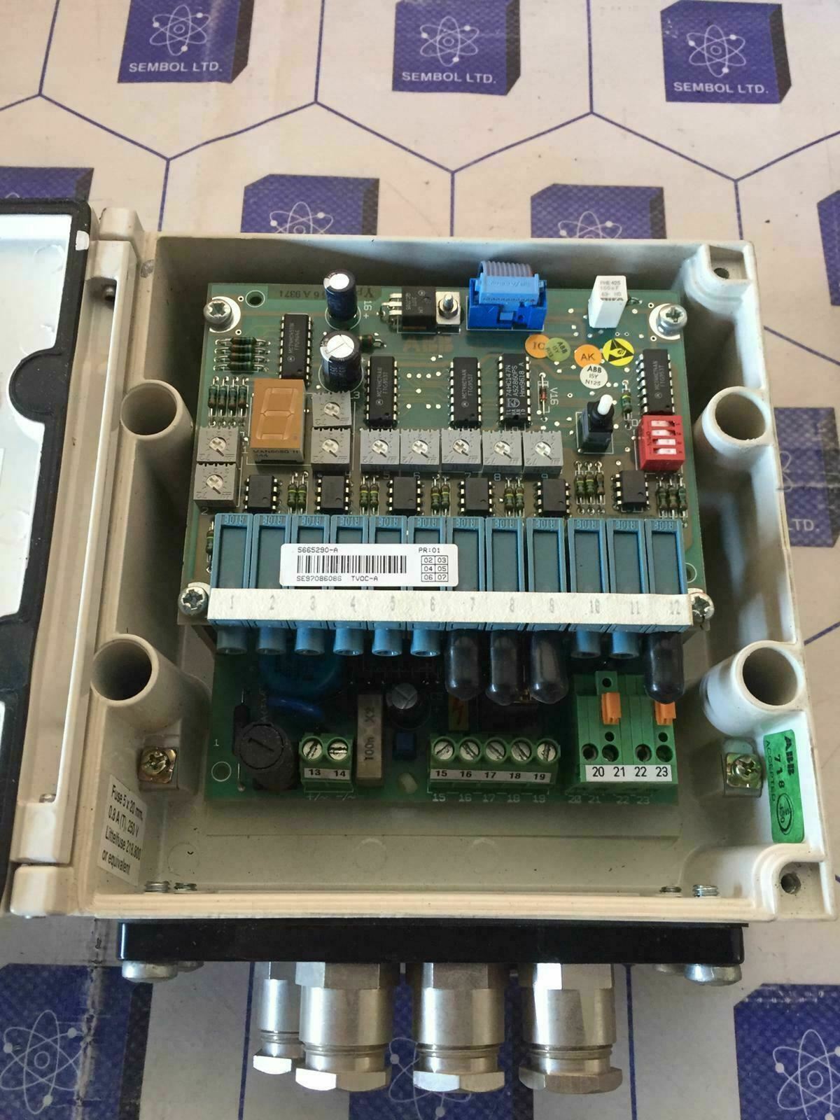 ABB TVOC 1SFA663001-A Arc Guard 1SFA 663 001-A Arc Monitor  60-240 V50-60 HZ