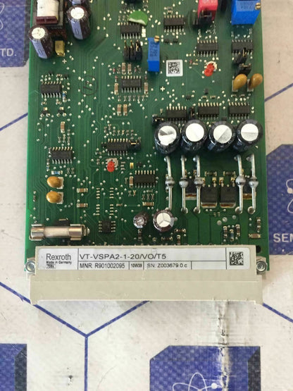 Rexroth VSPA2-1 Amplificateur Carte VT-VSPA2-1-20 / Vo / T5