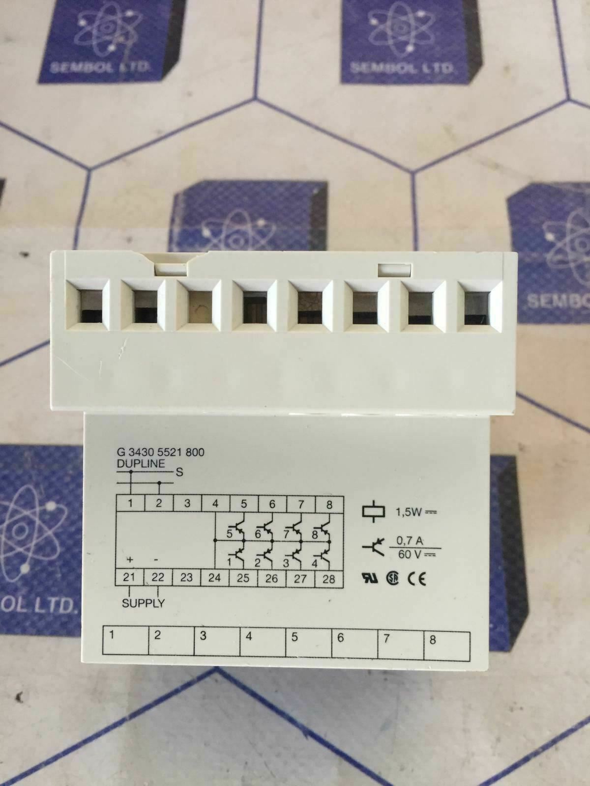 CARLO GAVAZZI G 3430 5521 800 / G34305521800