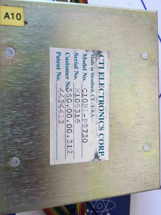 CTI ELECTRONICS CORP. C10P1-P9730