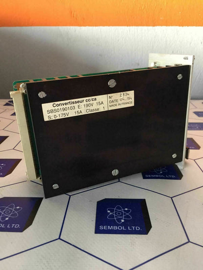 Parvex SBS GEC Alsthom SBS0190103