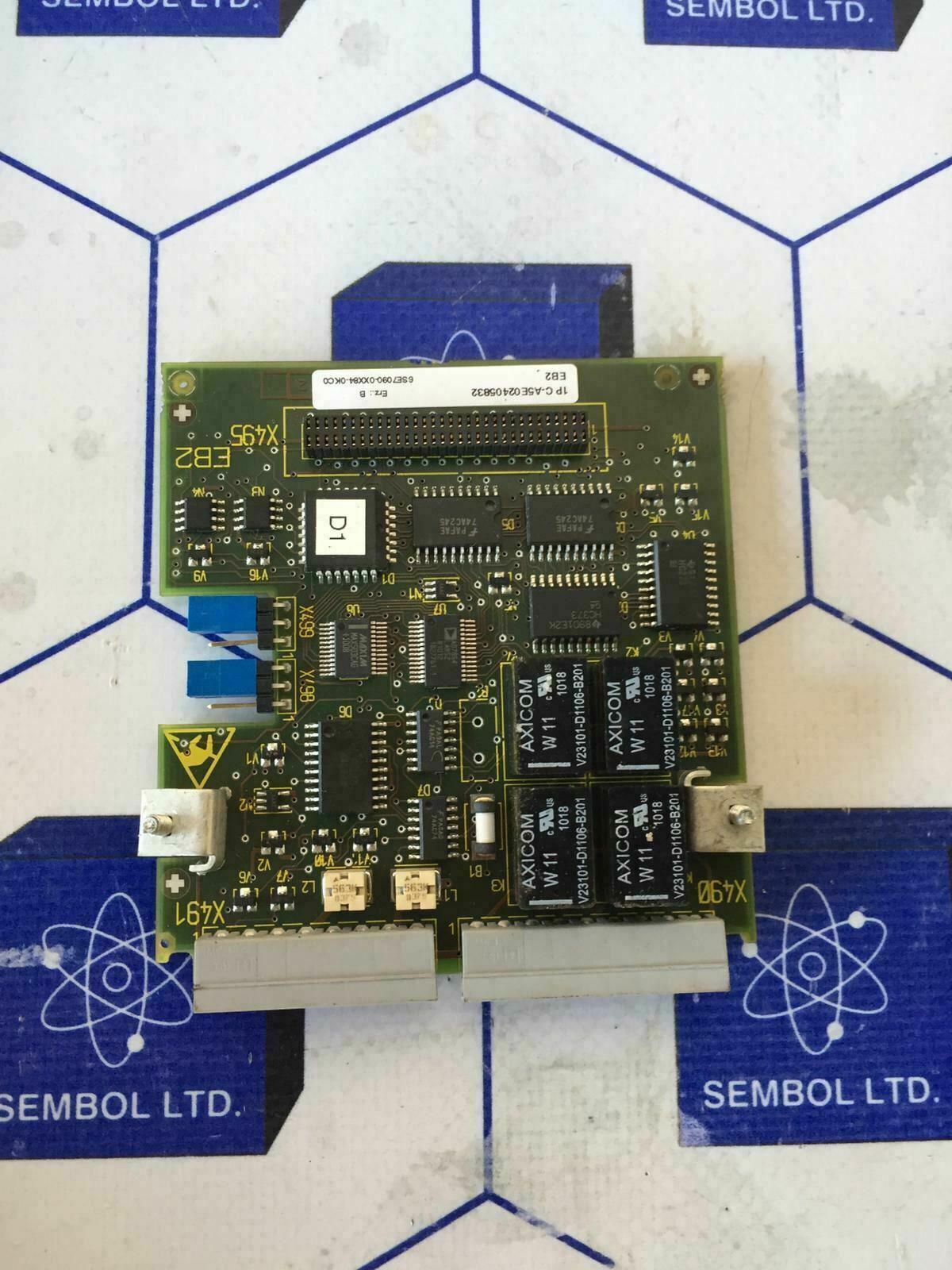 SIEMENS CIRCUIT BOARD 6SE7090-0XX84-OKC0