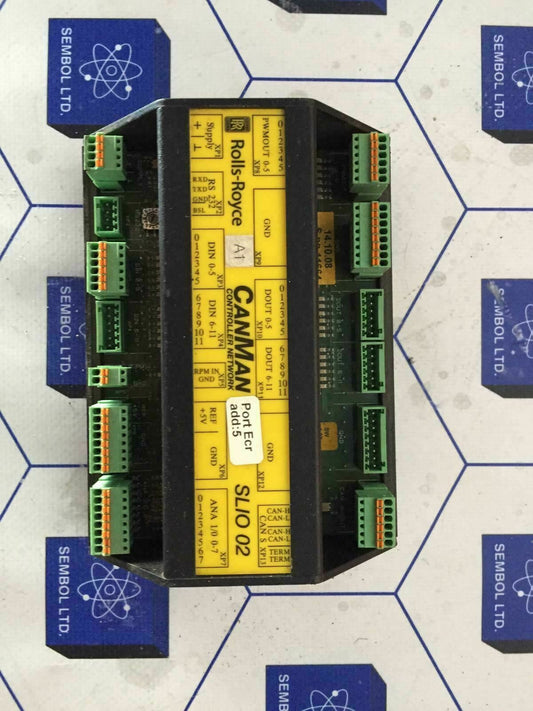 ROLLS-ROYCE CANMAN CONTROLLER NETWORK SLIO 02