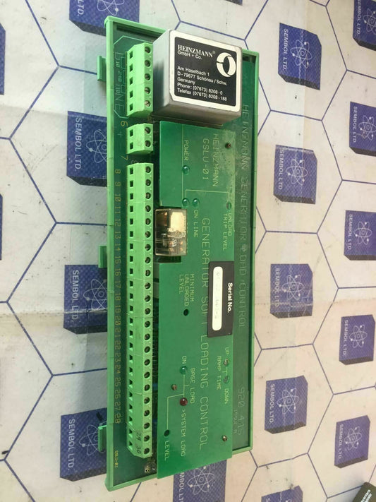 HEINZMANN GENERATOR LOAD CONTROL 920-415