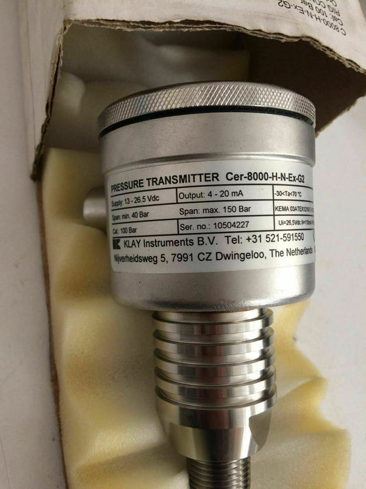 Pressure Transmitter CER-8000 H-N-Ex-G2  With Ceramic Measuring Cell