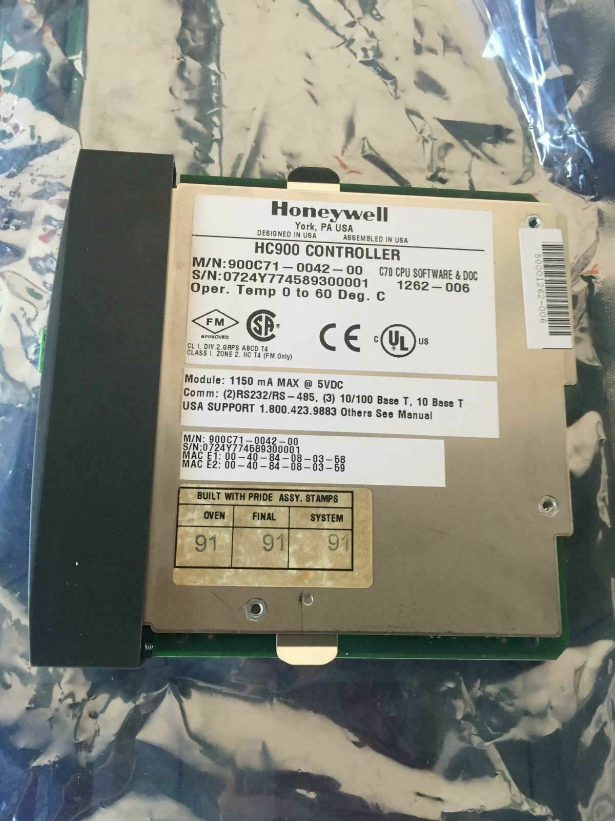 HoneyWell HC900 900C71-0042-00