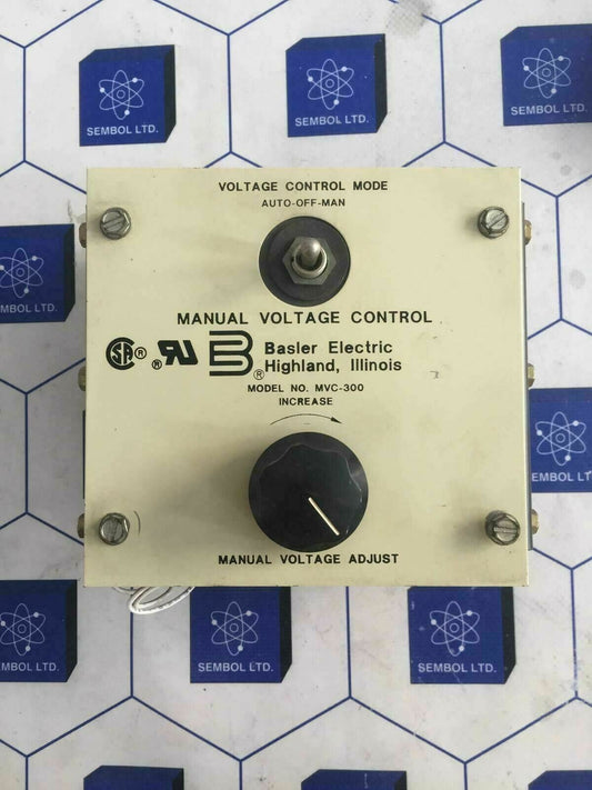 BASLER ELECTRIC MVC-300 MANUAL VOLTAGE CONTROL
