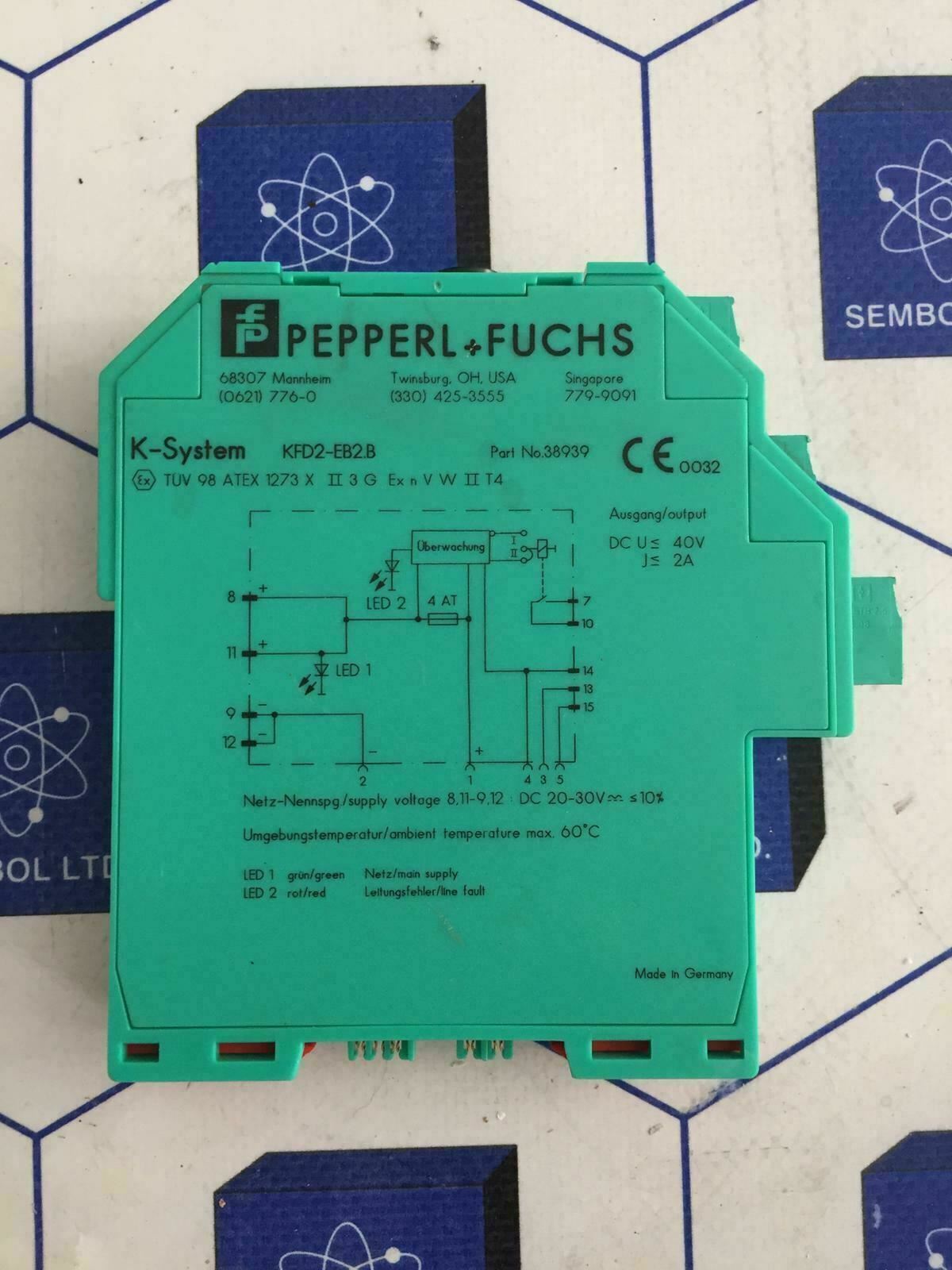 PEPPER+FUCHS KFD2-EB2.B 38939