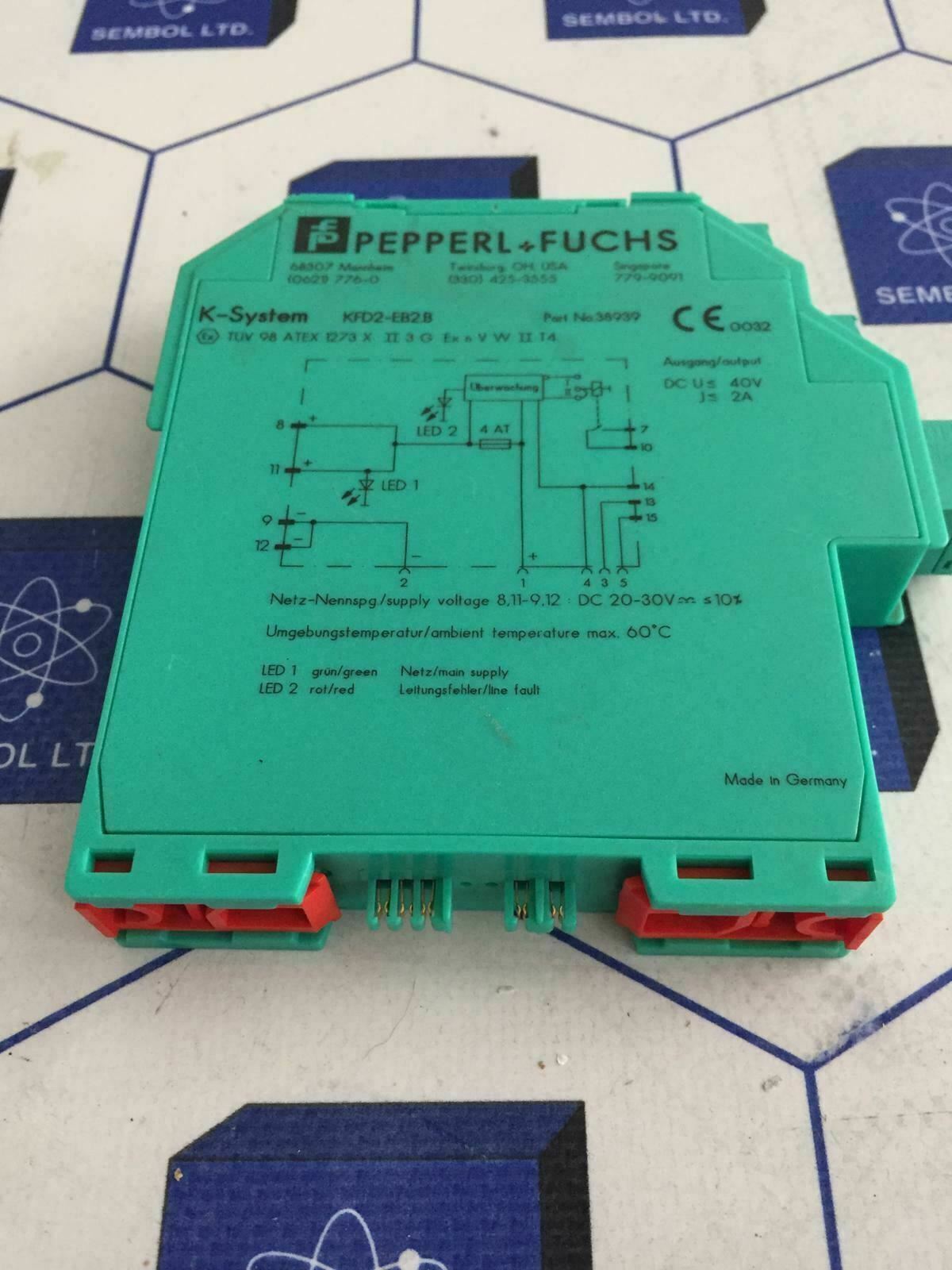 PEPPER+FUCHS KFD2-EB2.B 38939