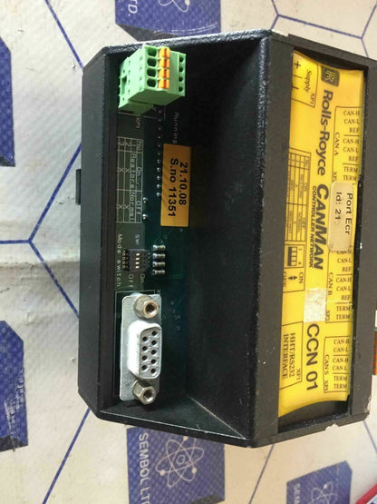 Rolls-royce ccn 01 canman controller network