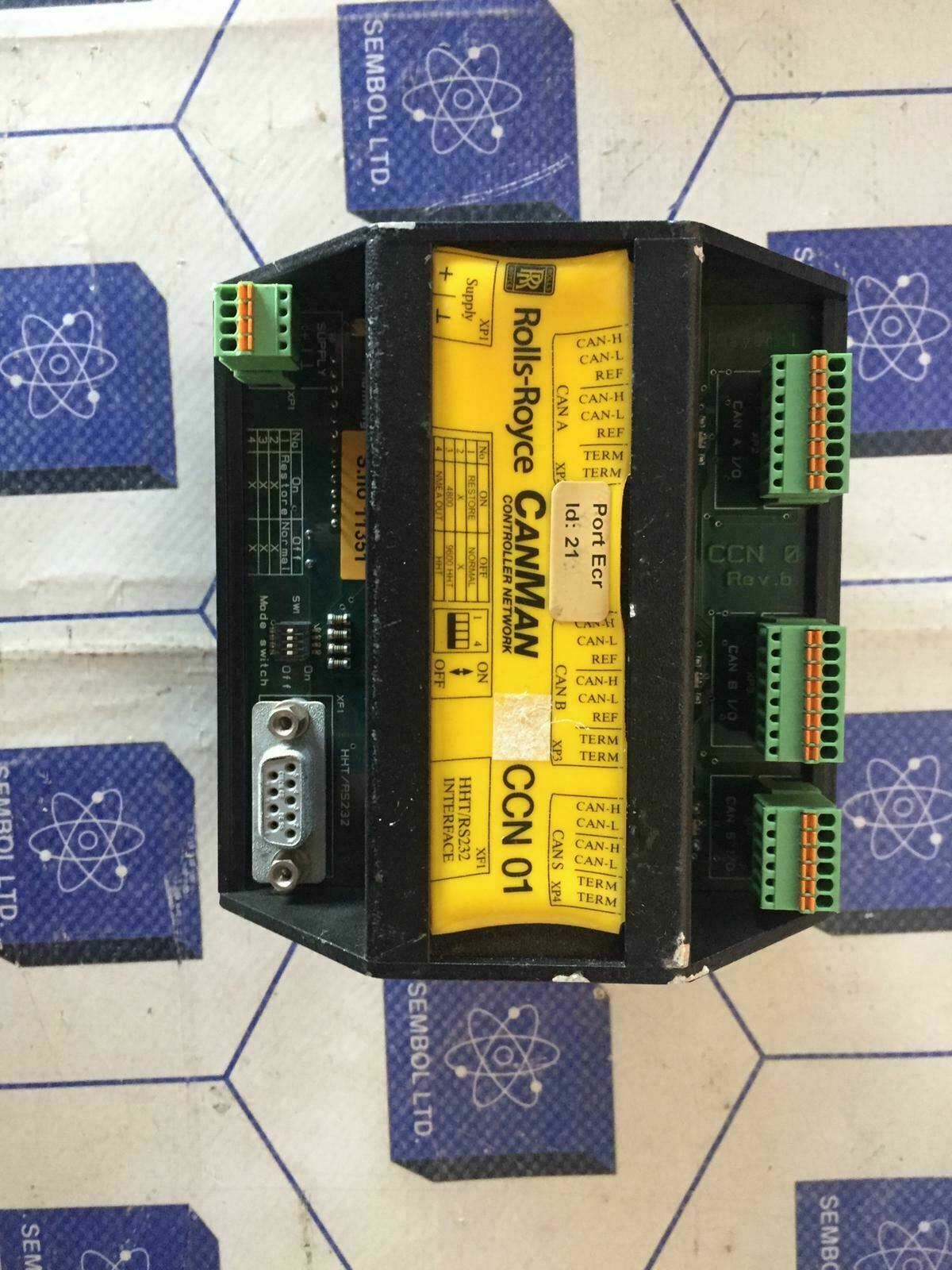 Rolls-royce ccn 01 canman controller network