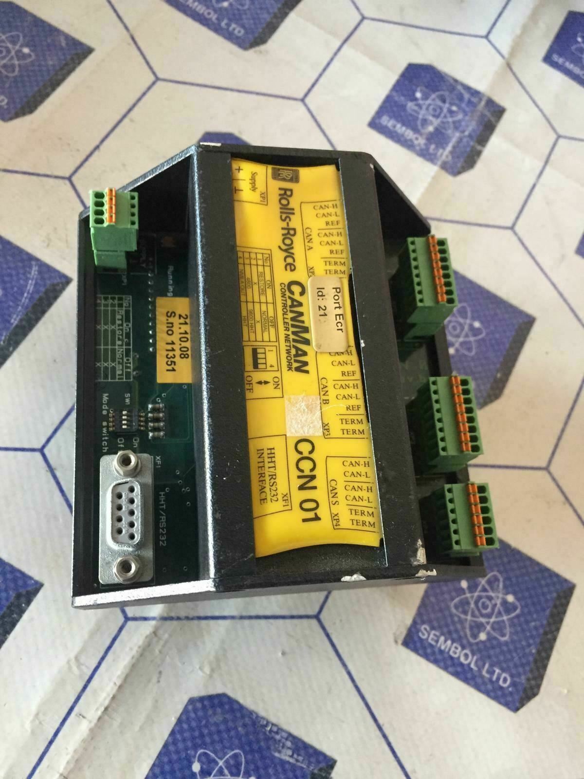 Rolls-royce ccn 01 canman controller network