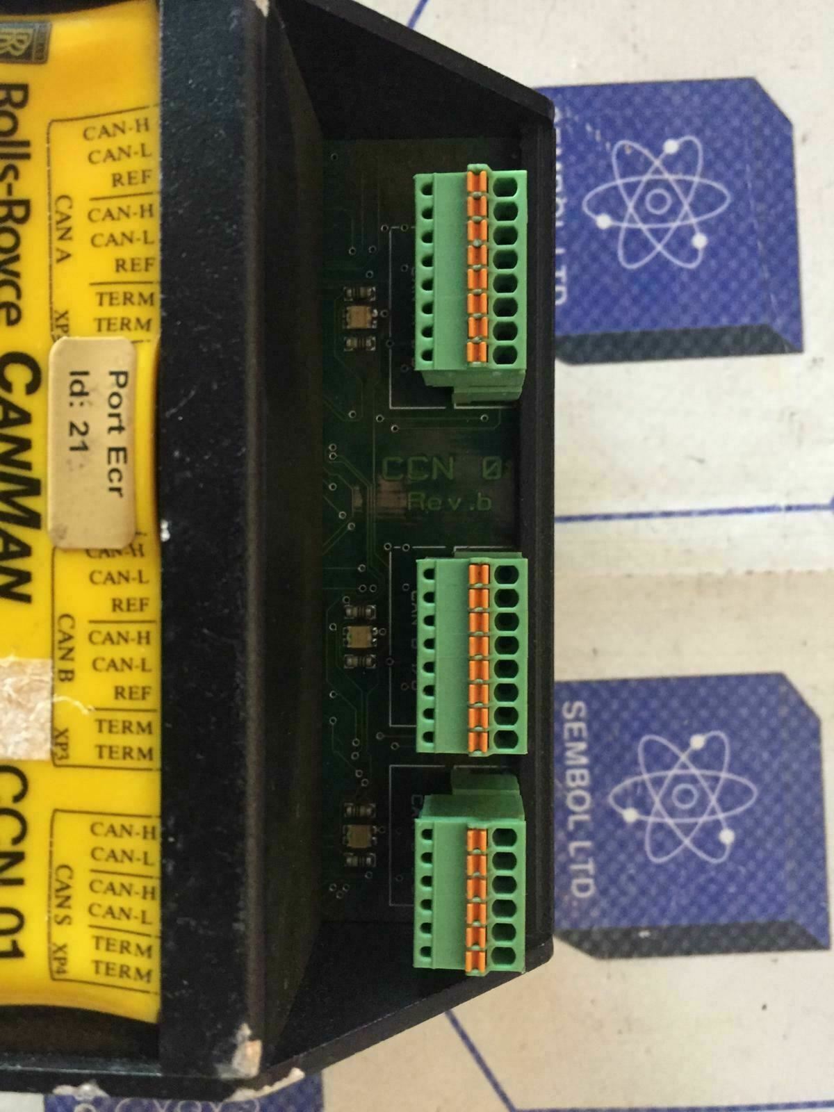 Rolls-royce ccn 01 canman controller network