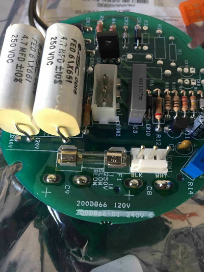 FEDERAL SIGNAL PC DOME ASSY 120VAC K200D866G DIAL TELEPHONE SYSTEM