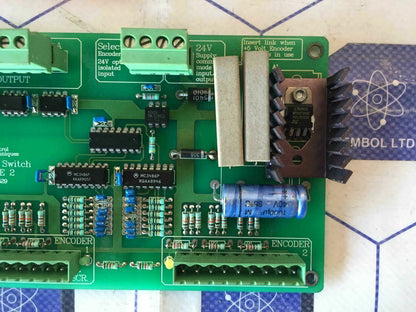 CONTROL TECHNIQUES ENCODER SWITCH ISSUE 2 P/1529